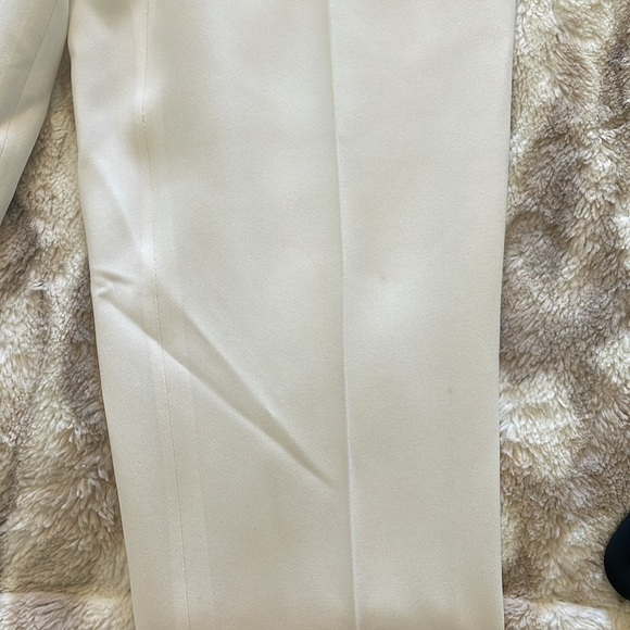 Theory testra two b pants size 0 cream color EUC - Picture 6 of 7